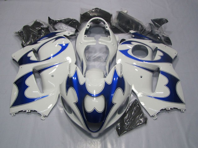 Kit Carene GSXR 1300 Hayabusa 96-07 - Bianco Blu Kit Carene GSXR 1300 Hayabusa 96-07 - Bianco Blu