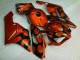 Kit Carene Moto CBR 1000 RR 04-05 - Arancia Nero Kit Carene Moto CBR 1000 RR 04-05 - Arancia Nero