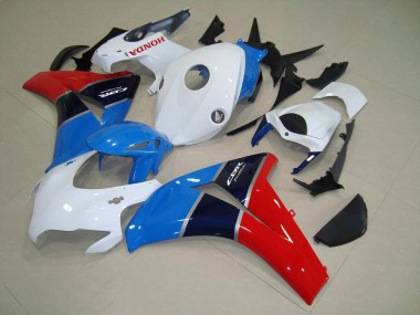Kit Carene Moto CBR 1000 RR 08-11 - Bianco Blu Rosso