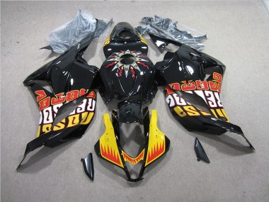 Kit Carene Moto CBR 600 RR 09-12 - Nero Giallo