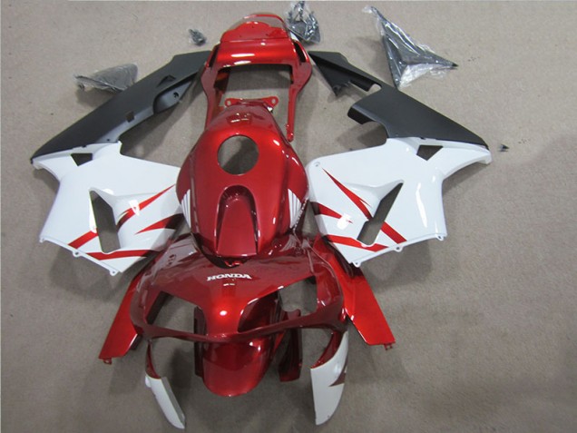 Kit Carene Moto Completa CBR 600 RR 05-06 - Rosso Bianco Kit Carene Moto Completa CBR 600 RR 05-06 - Rosso Bianco