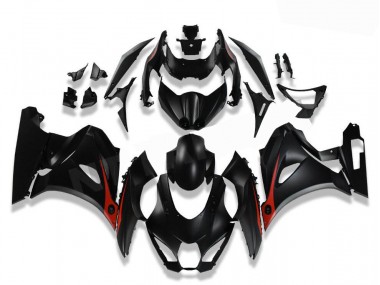 Kit Carene Moto Completa GSXR 1000 17-23 - Nero Rosso