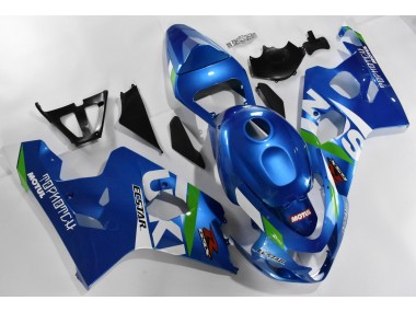Kit Carene Moto Completa GSXR 600 / 750 K4 04-05 - Blu Bianco