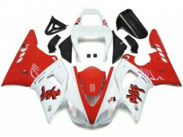 Kit Carene Moto Completa R1 98-99 - Rosso Bianco Kit Carene Moto Completa R1 98-99 - Rosso Bianco