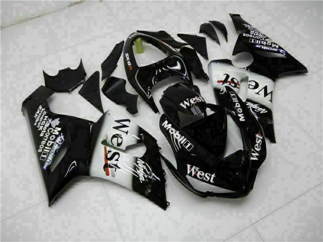 Kit Carene Moto Completa ZX6R 05-06 - Nero Kit Carene Moto Completa ZX6R 05-06 - Nero