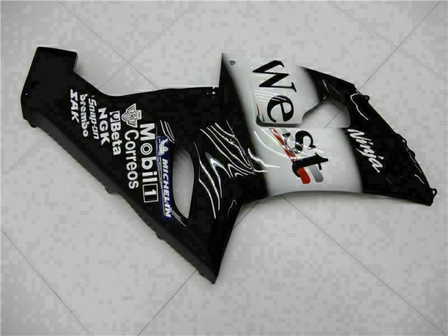 Kit Carene Moto Completa ZX6R 05-06 - Nero Kit Carene Moto Completa ZX6R 05-06 - Nero