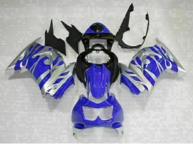 Kit Carene Moto EX250 08-12 - Nero Blu
