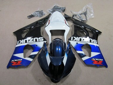 Kit Carene Moto GSXR 1000 K3 03-04 - Blu Bianco Decal
