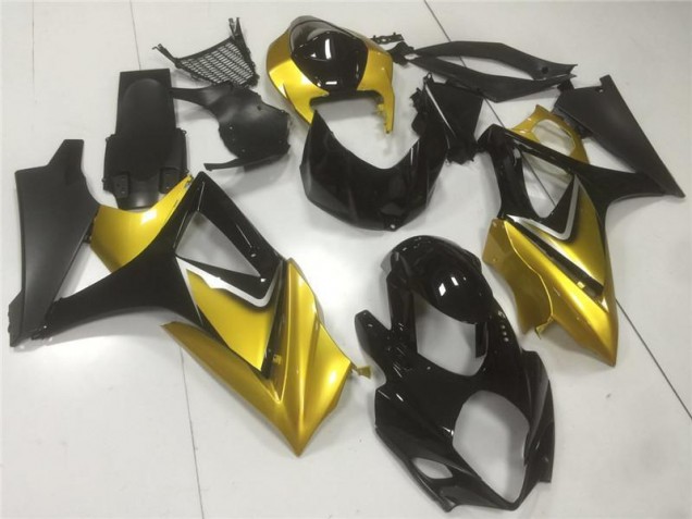 Kit Carene Moto GSXR 1000 K7 07-08 - Oro Nero