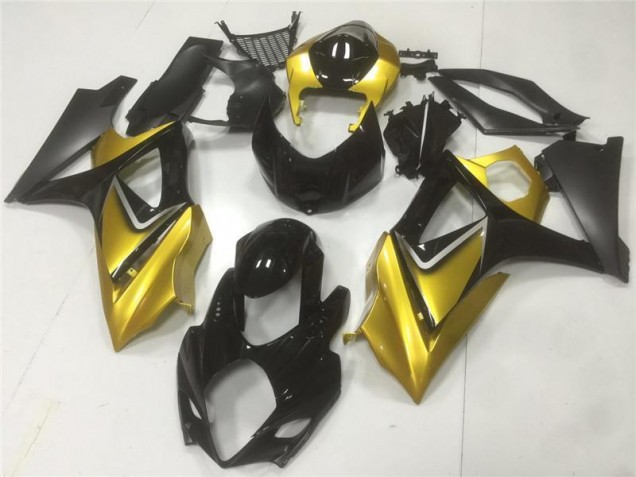 Kit Carene Moto GSXR 1000 K7 07-08 - Oro Nero