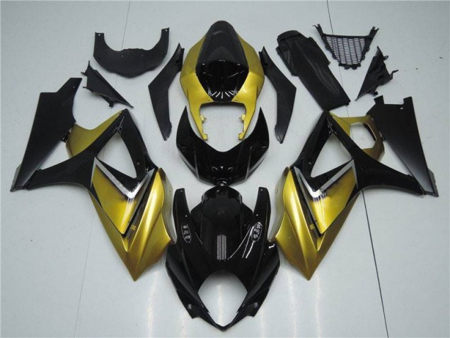 Kit Carene Moto GSXR 1000 K7 07-08 - Oro Nero