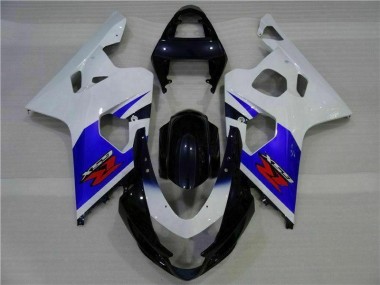 Kit Carene Moto GSXR 600 / 750 K4 04-05 - Blu Bianco