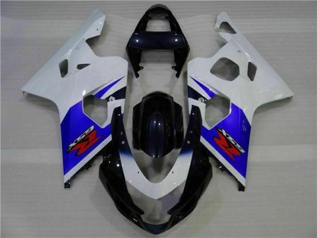 Kit Carene Moto GSXR 600 / 750 K4 04-05 - Blu Bianco Kit Carene Moto GSXR 600 / 750 K4 04-05 - Blu Bianco