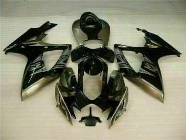 Kit Carene Moto GSXR 600 / 750 K6 06-07 - Nero Grigio