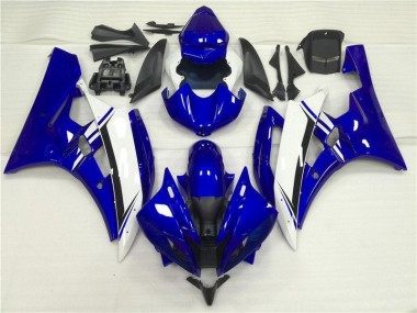 Kit Carene Moto R6 06-07 - Blu Bianco