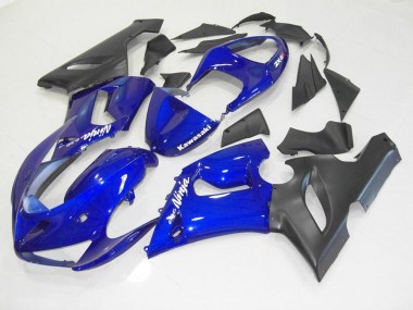 Kit Carene Moto ZX6R 05-06 - Blu Nero