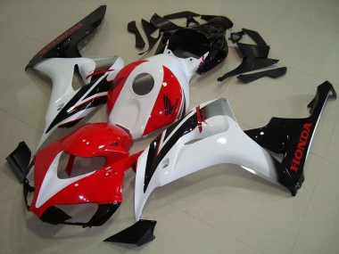 Kit Completo Carenatura Moto ABS CBR 1000 RR 06-07 - Rosso Bianco Nero