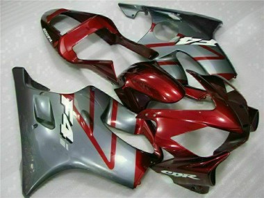 Kit Completo Carenatura Moto ABS CBR 600 F4i 01-03 - Rosso Argento