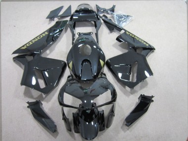 Kit Completo Carenatura Moto ABS CBR 600 RR 03-04 - Nero Oro Decal