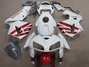 Kit Completo Carenatura Moto ABS CBR 600 RR 05-06 - Bianco Rosso