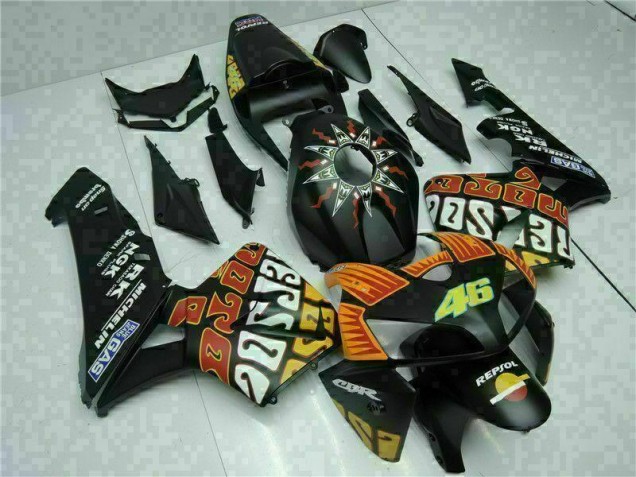 Kit Completo Carenatura Moto ABS CBR 600 RR 05-06 - Nero Kit Completo Carenatura Moto ABS CBR 600 RR 05-06 - Nero