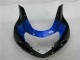 Kit Completo Carenatura Moto ABS GSXR 600 / 750 K1 K2 K3 01-03 - Blu Nero Kit Completo Carenatura Moto ABS GSXR 600 / 750 K1 K2 K3 01-03 - Blu Nero
