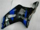 Kit Completo Carenatura Moto ABS GSXR 600 / 750 K1 K2 K3 01-03 - Blu Nero Kit Completo Carenatura Moto ABS GSXR 600 / 750 K1 K2 K3 01-03 - Blu Nero