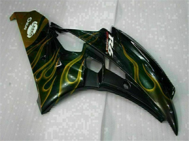 Kit Completo Carenatura Moto ABS R6 06-07 - Nero