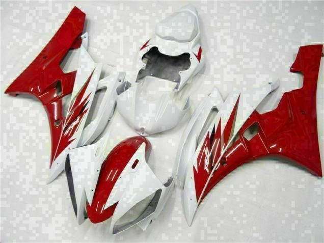 Kit Completo Carenatura Moto ABS R6 06-07 - Rosso Bianco