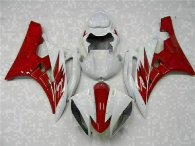 Kit Completo Carenatura Moto ABS R6 06-07 - Rosso Bianco