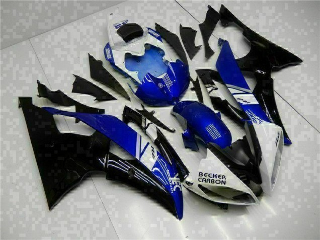 Kit Completo Carenatura Moto ABS R6 08-16 - Blu Nero