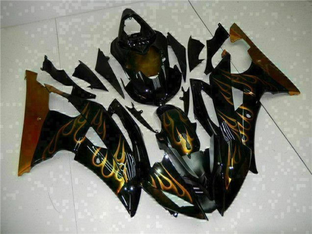 Kit Completo Carenatura Moto ABS R6 08-16 - Nero Kit Completo Carenatura Moto ABS R6 08-16 - Nero