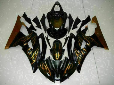 Kit Completo Carenatura Moto ABS R6 08-16 - Nero