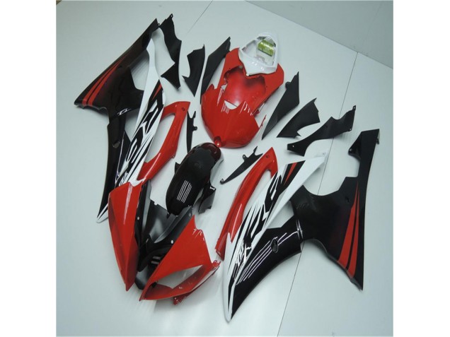 Kit Completo Carenatura Moto ABS R6 08-16 - Rosso Bianco