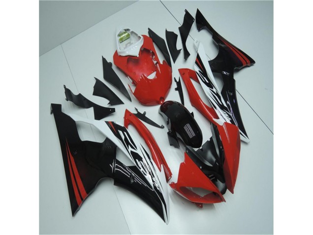 Kit Completo Carenatura Moto ABS R6 08-16 - Rosso Bianco