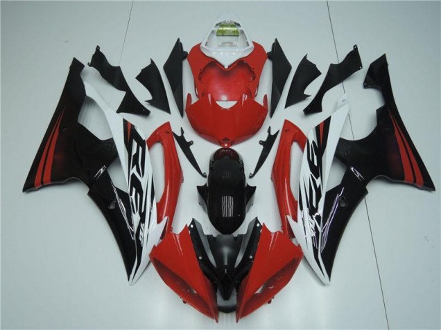 Kit Completo Carenatura Moto ABS R6 08-16 - Rosso Bianco