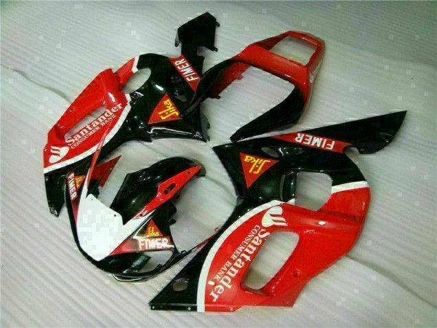 Kit Completo Carenatura Moto ABS R6 98-02 - Rosso Nero Kit Completo Carenatura Moto ABS R6 98-02 - Rosso Nero