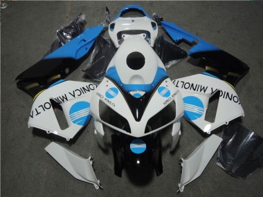 Kits Carenatura Moto CBR 600 RR 05-06 - Bianco Blu Konica Minolta