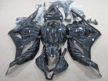 Kits Carenatura Moto CBR 600 RR 09-12 - Nero Argento Fiamma
