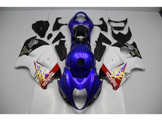 Kits Carenatura Moto Completa GSXR 1300 Hayabusa 96-07 - Blu Bianco Kits Carenatura Moto Completa GSXR 1300 Hayabusa 96-07 - Blu Bianco
