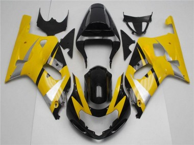 Kits Carenatura Moto Completa GSXR 600 / 750 K1 K2 K3 01-03 - Giallo Nero