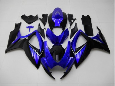 Kits Carenatura Moto Completa GSXR 600 / 750 K6 06-07 - Blu Nero