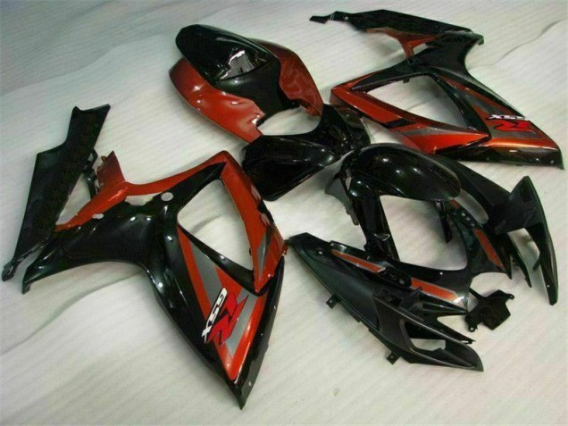 Kits Carenatura Moto Completa GSXR 600 / 750 K6 06-07 - Nero Rosso Kits Carenatura Moto Completa GSXR 600 / 750 K6 06-07 - Nero Rosso