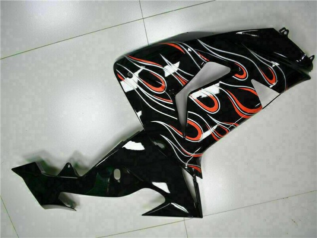 Kits Carenatura Moto Completa ZX10R 06-07 - Nero Rosso Fiamma Kits Carenatura Moto Completa ZX10R 06-07 - Nero Rosso Fiamma