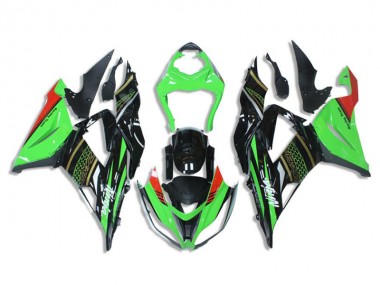 Kits Carenatura Moto Completa ZX6R 13-18 - Verde Nero