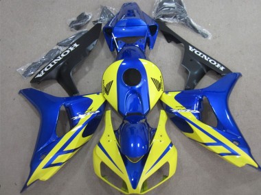 Kits Carenatura Moto Iniezione CBR 1000 RR 06-07 - Blu Giallo