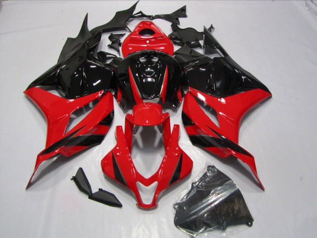 Kits Carenatura Moto Iniezione CBR 600 RR 09-12 - Rosso Nero