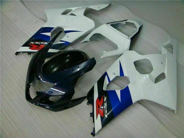 Kits Carenatura Moto Iniezione GSXR 600 / 750 K4 04-05 - Bianco Nero Kits Carenatura Moto Iniezione GSXR 600 / 750 K4 04-05 - Bianco Nero
