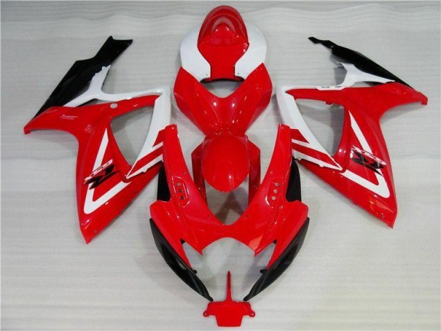 Kits Carenatura Moto Iniezione GSXR 600 / 750 K6 06-07 - Rosso Bianco Kits Carenatura Moto Iniezione GSXR 600 / 750 K6 06-07 - Rosso Bianco