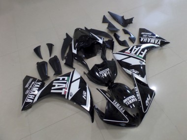 Kits Carenatura Moto Iniezione R1 12-14 - Nero Bianco Fiat